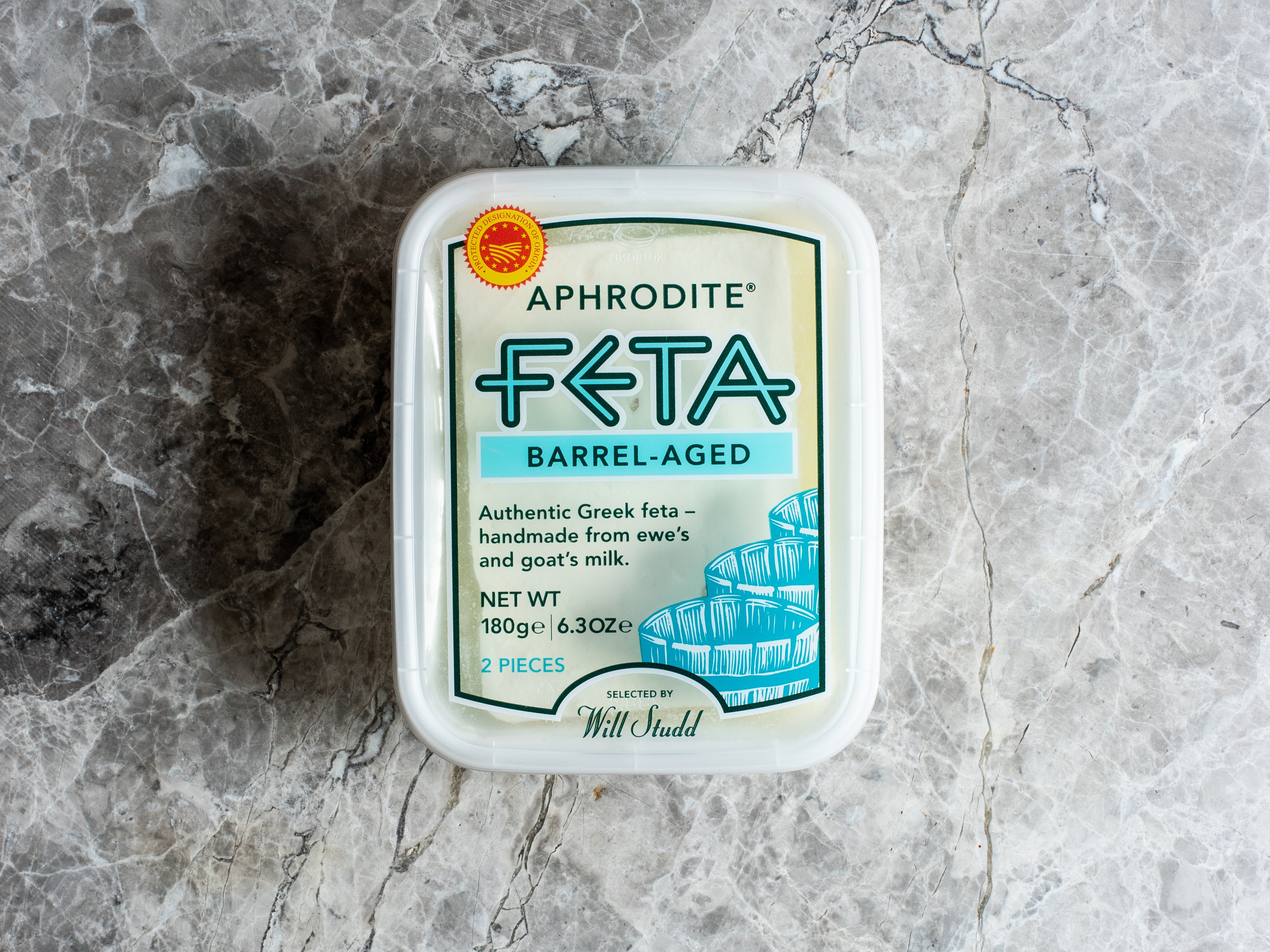 Aphrodite Barrel Aged Feta 180g Will Studd