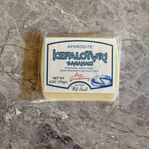 Aphrodite Saganaki Kefalotyri Will Studd