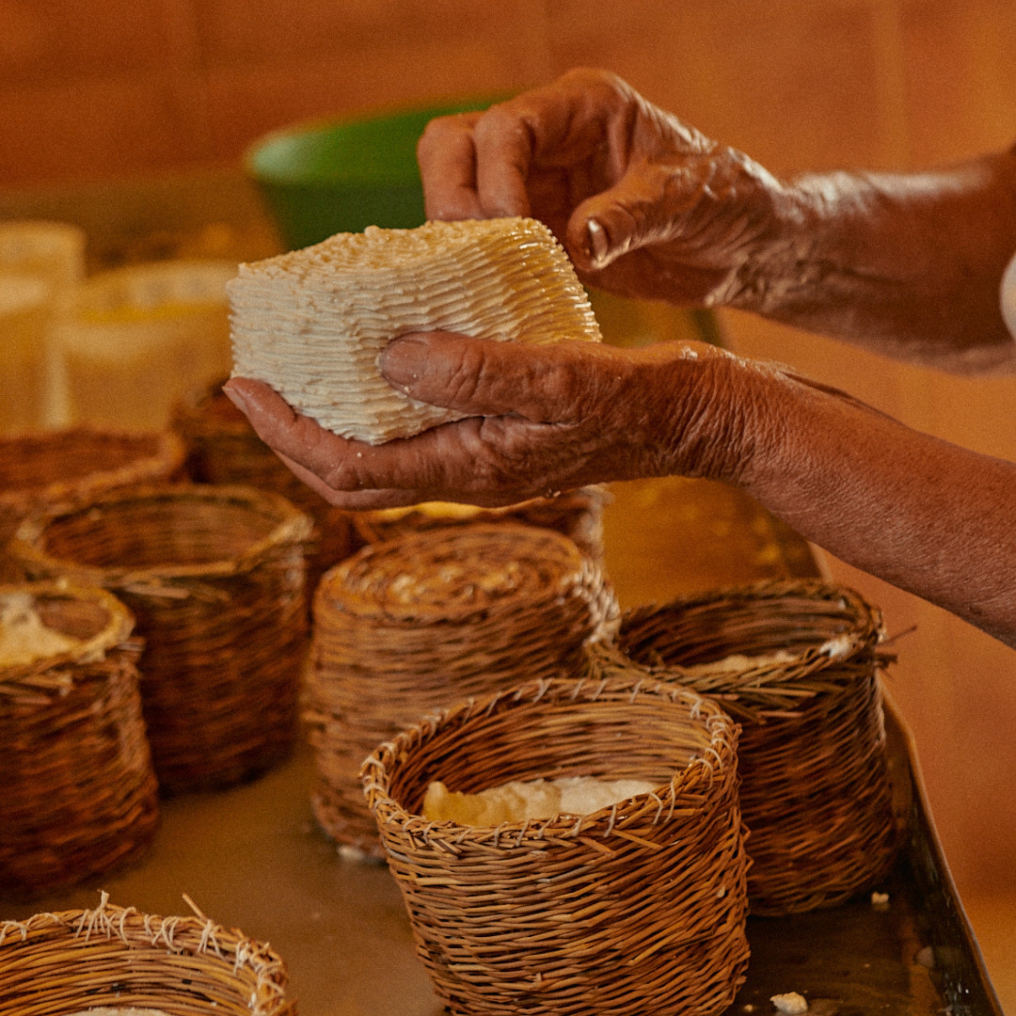 Halloumi Wicker Baskets Cyprus