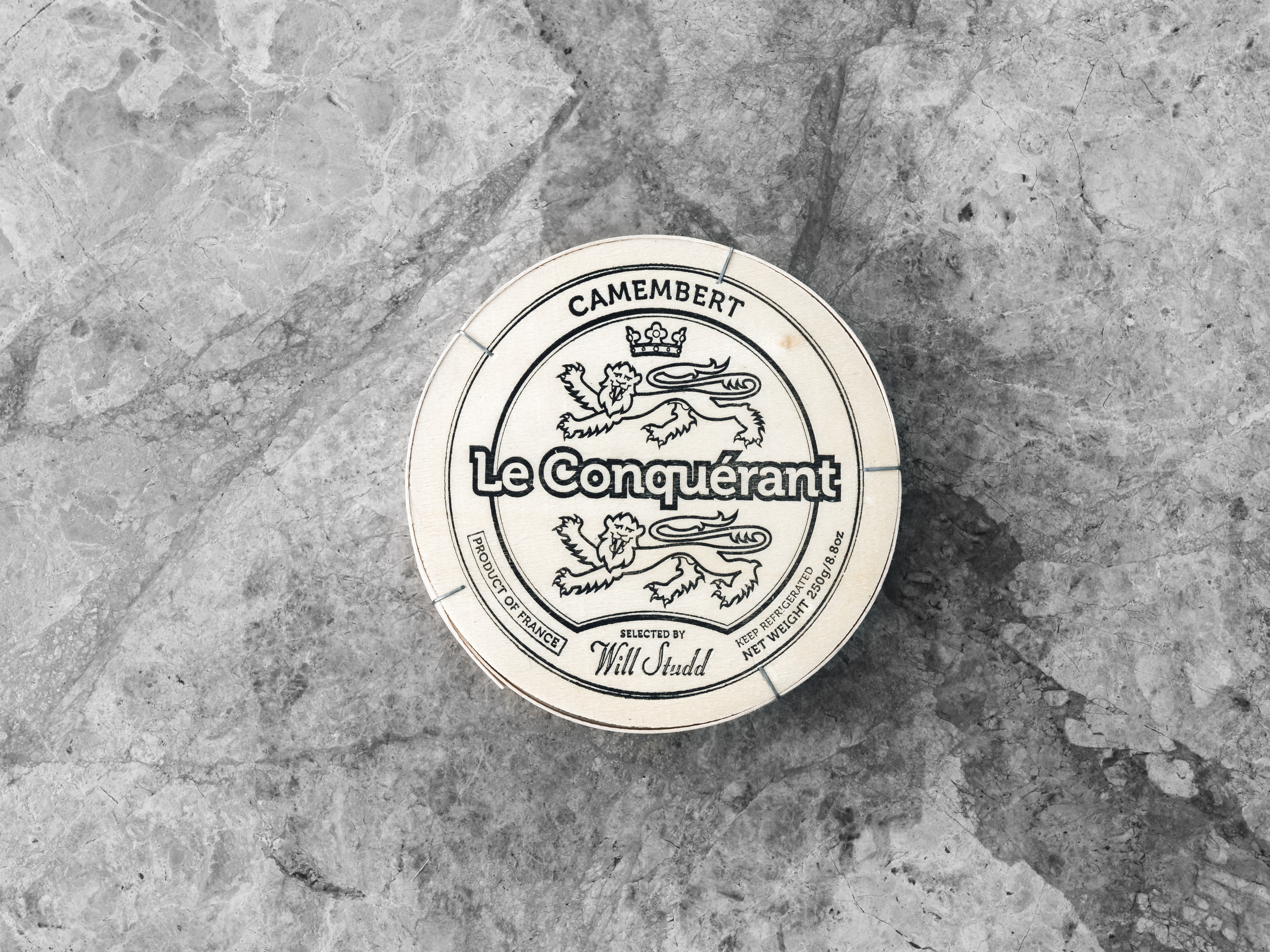 Le Conquerant Camembert Will Studd