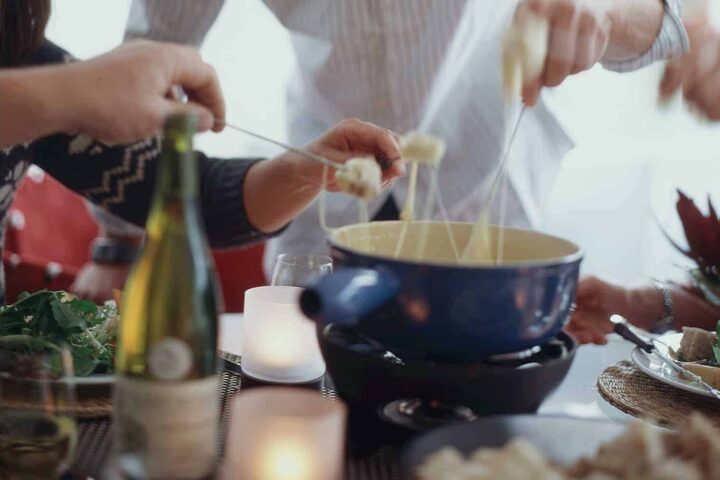 Cheese Fondue Recipe| La Couronne Fort Aged Comté