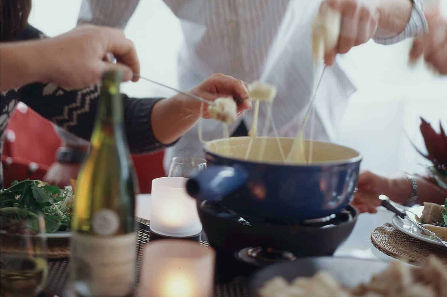 Cheese Fondue Recipe| La Couronne Fort Aged Comté