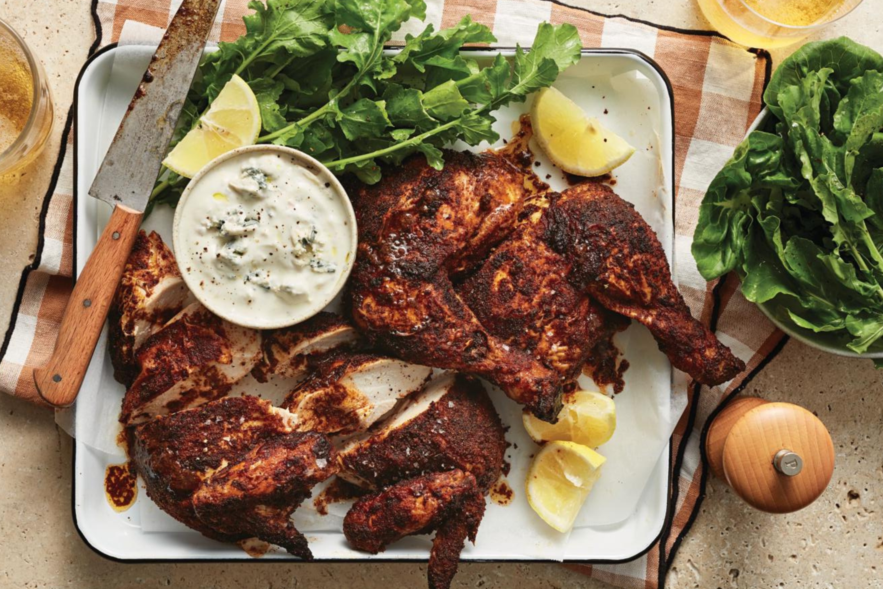 Fried Chicken Blue Cheese Sauce Rogue River Recipe