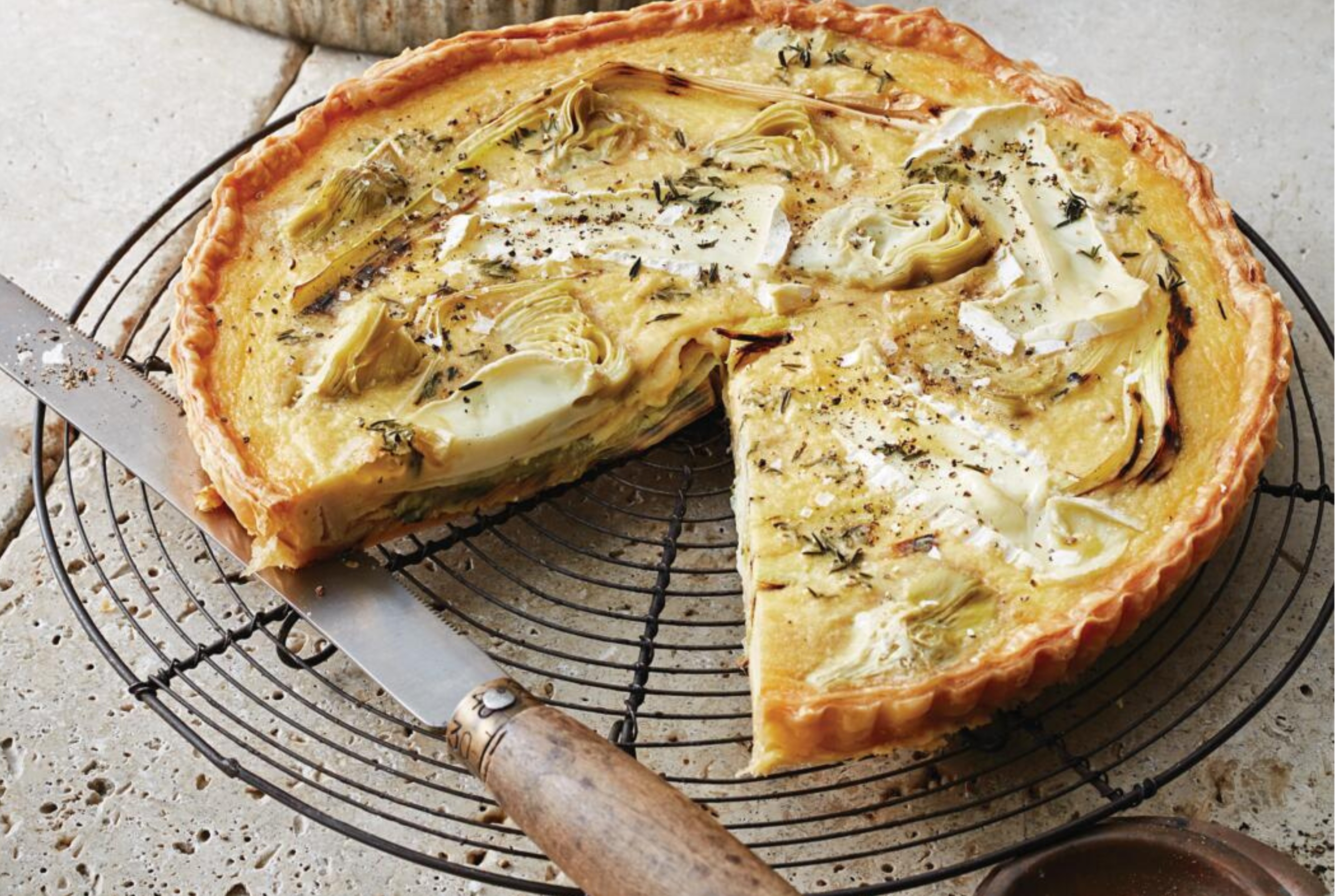  Goat Cheese Quiche Le Marquis Pellusin