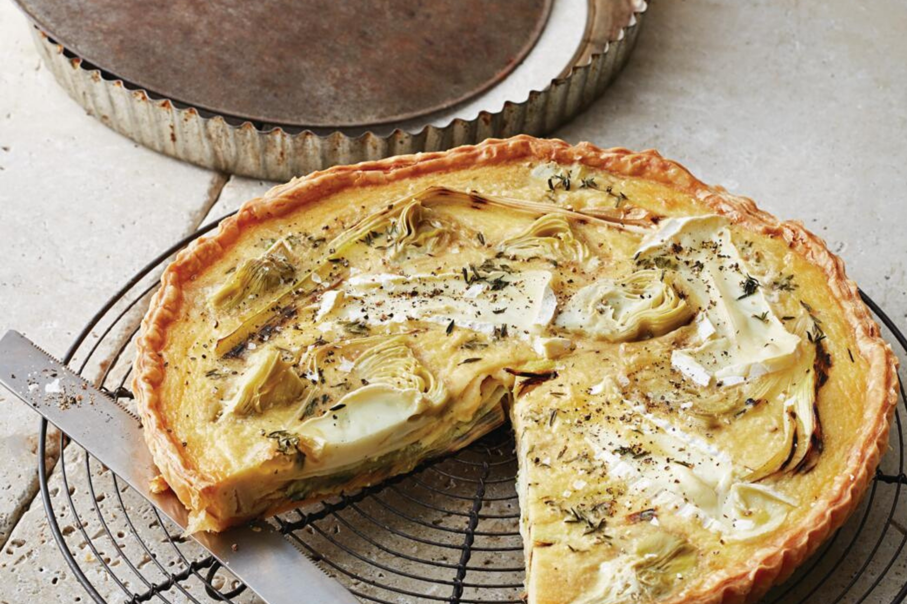 Le Marquis Goat Cheese Quiche Recipe